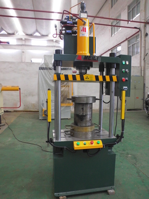China Hydraulic 4 column hot press machine Manufacturer and